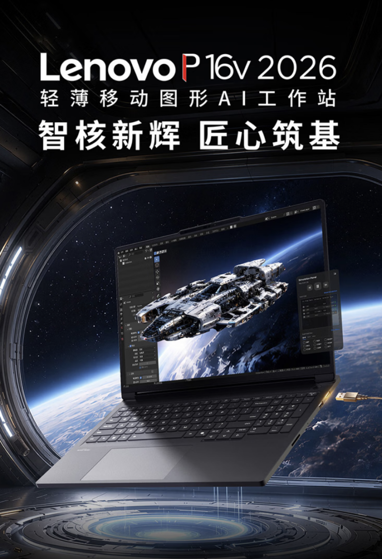 Lenovo P16v 2026 con Ultra 7 251HX e RTX Pro 1000