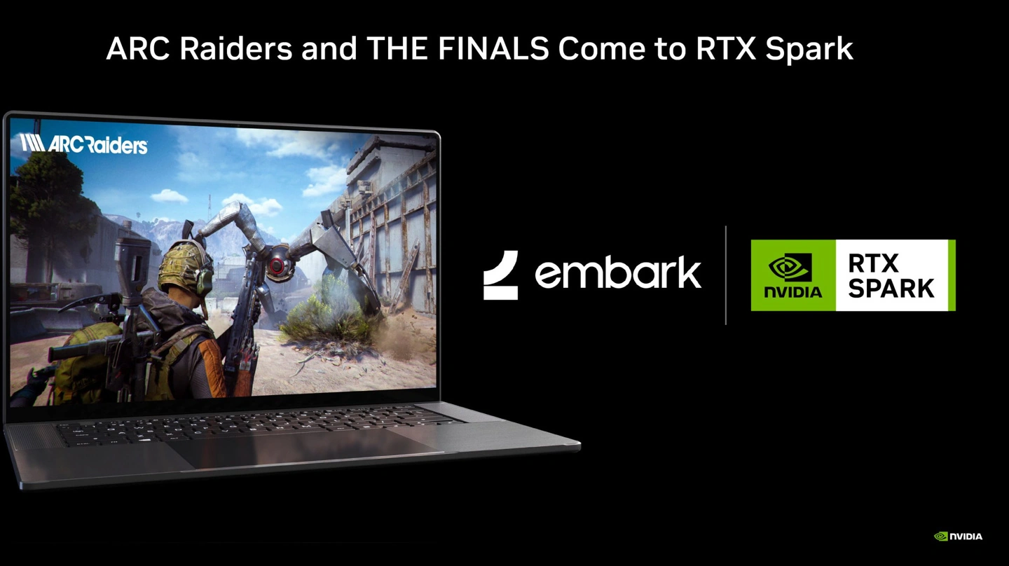 Nvidia RTX Spark amplia il supporto giochi e aggiunge EA Javelin