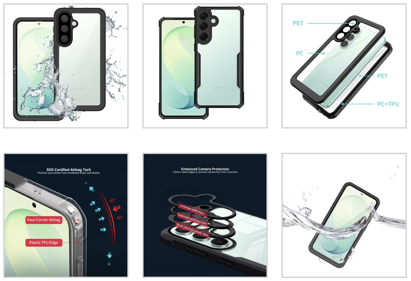 三星 Galaxy S26 FE 第三方手机壳渲染图曝光,直观展示机身外观设计