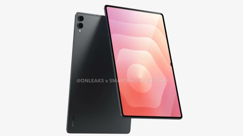 三星最强平板 Galaxy Tab S12 Ultra 渲染图曝光:天玑 9500 芯片