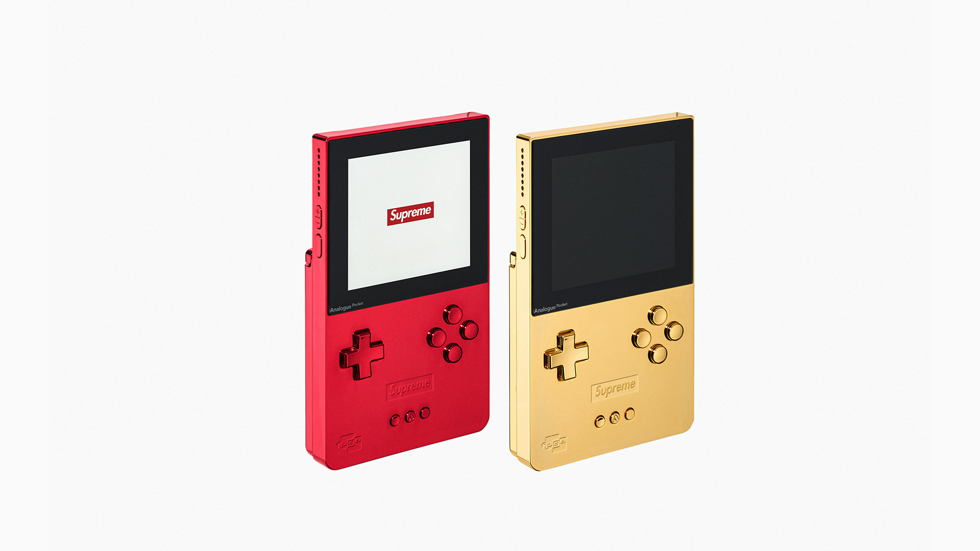 Supreme x Analogue Pocket: in arrivo la versione placcata in oro 24 carati