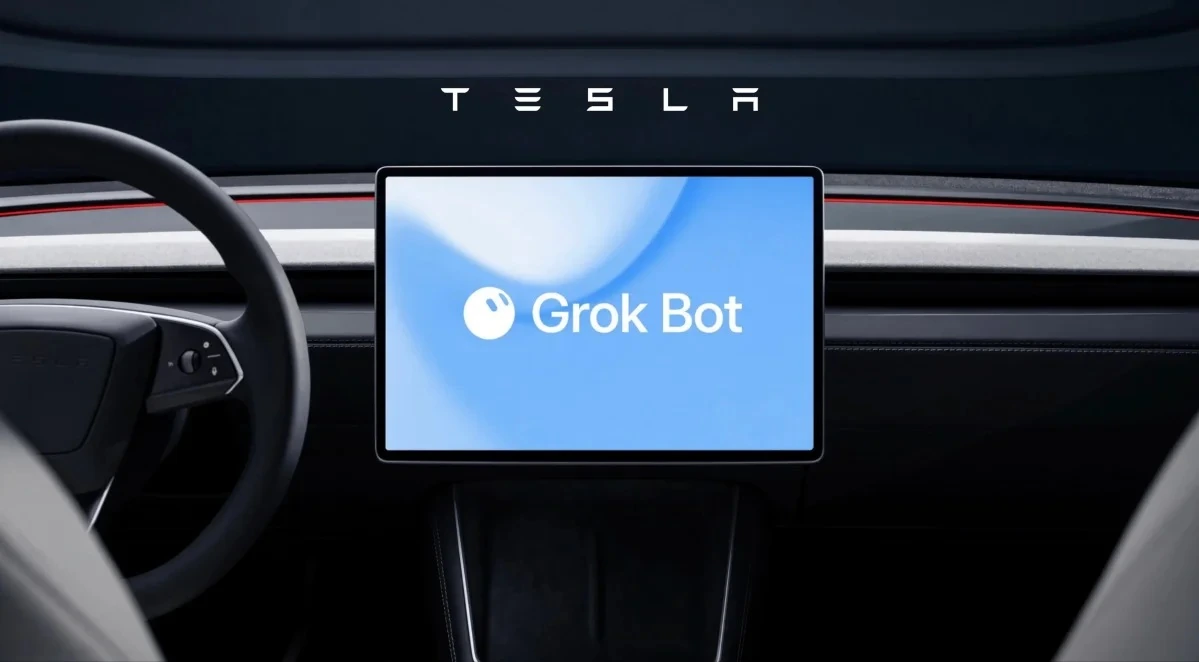Tesla prepara Grok Bot a bordo