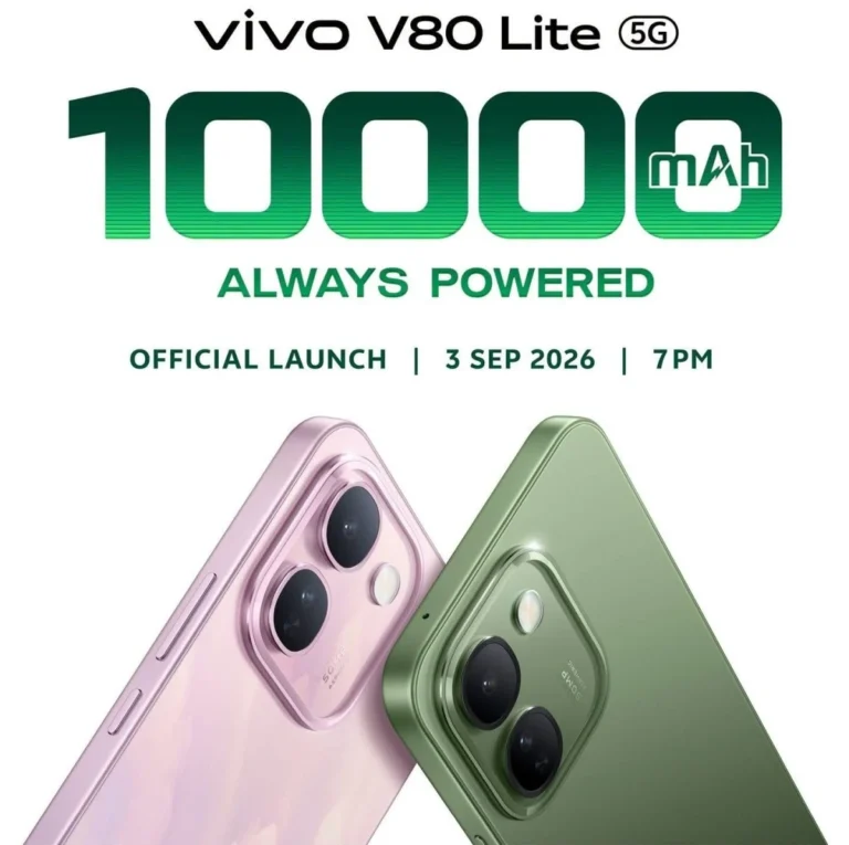 vivo V80 Lite annunciato con batteria da 10000 mAh