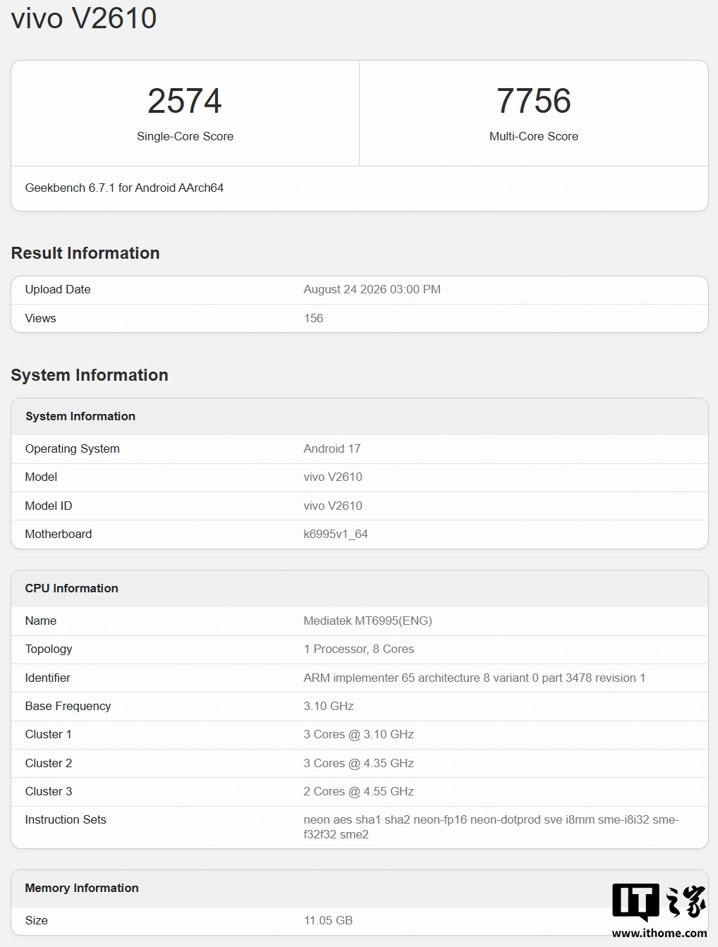 vivo X500 Pro Max appare su Geekbench con chip Dimensity 9600 Pro