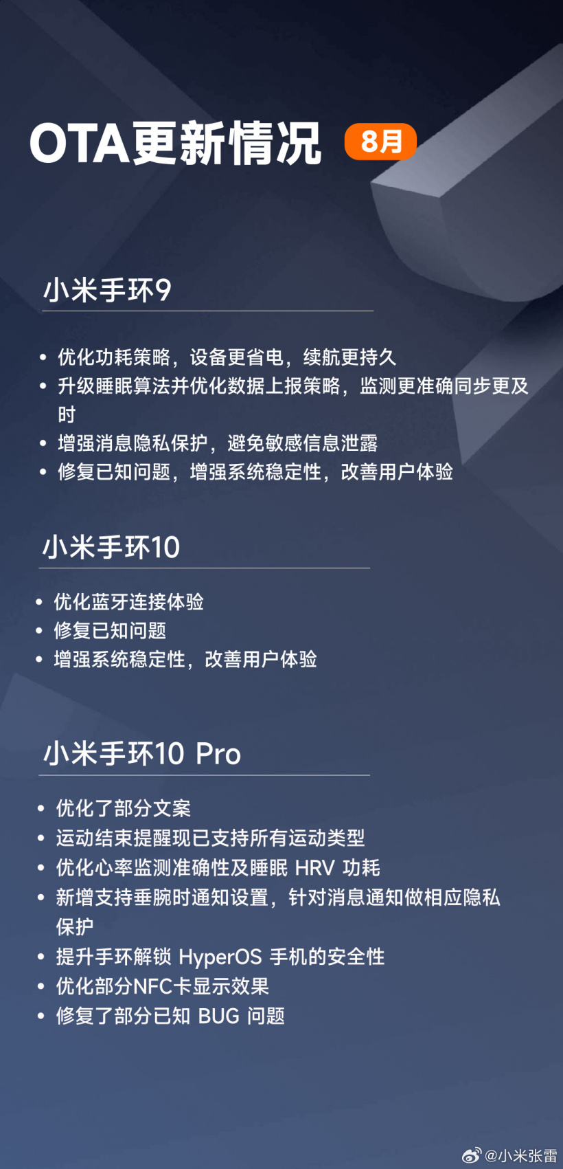 Xiaomi Wearable