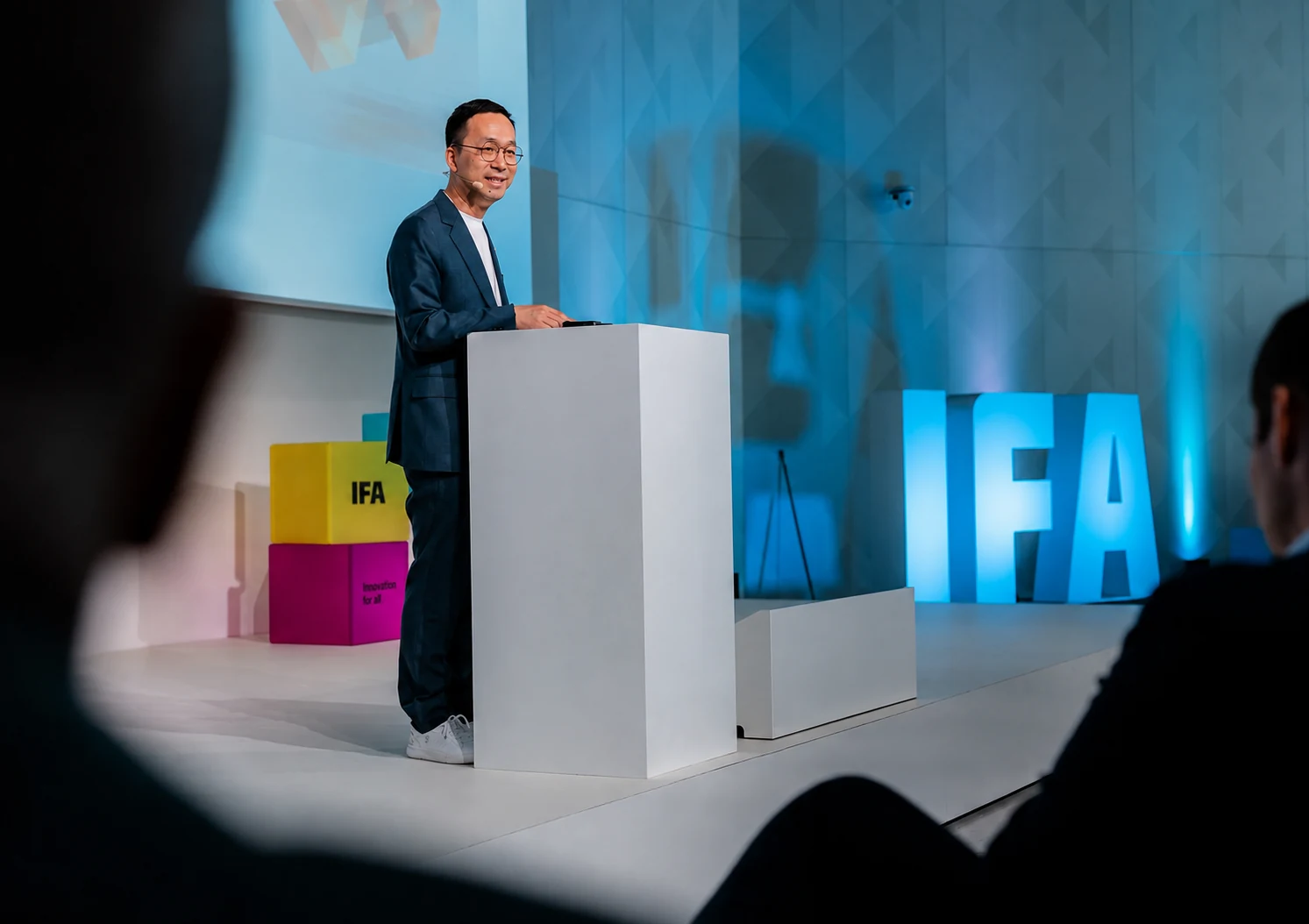 Intervento Xiaomi sul palco dell’IFA Kick-Off 2026