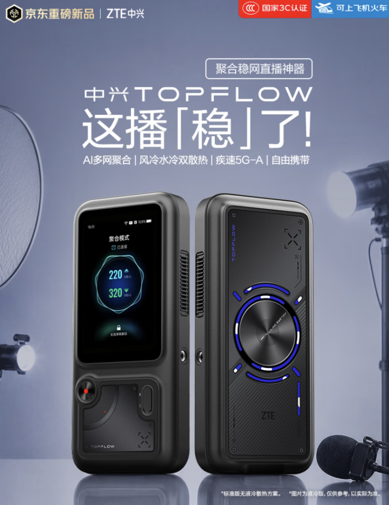 ZTE TOPFLOW con Qualcomm X75 e aggregazione di rete