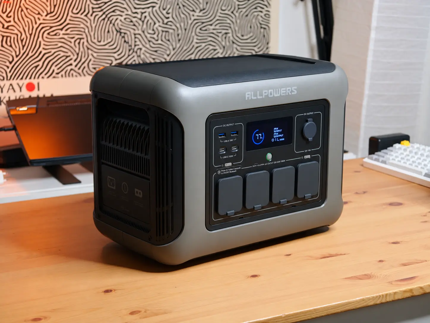 Design della power station ALLPOWERS R1500 LITE