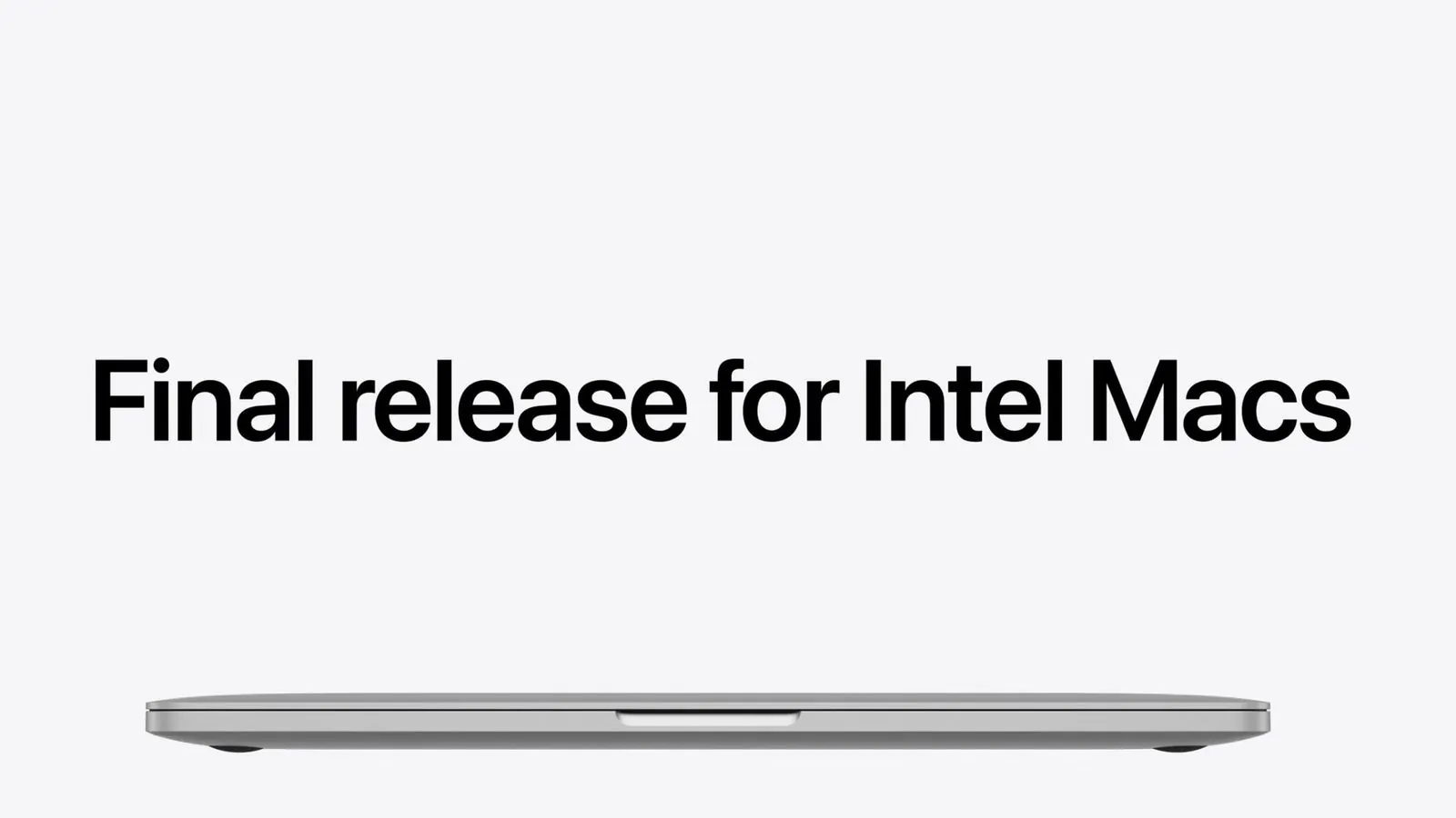 Apple permette agli sviluppatori Mac di rimuovere il supporto Intel