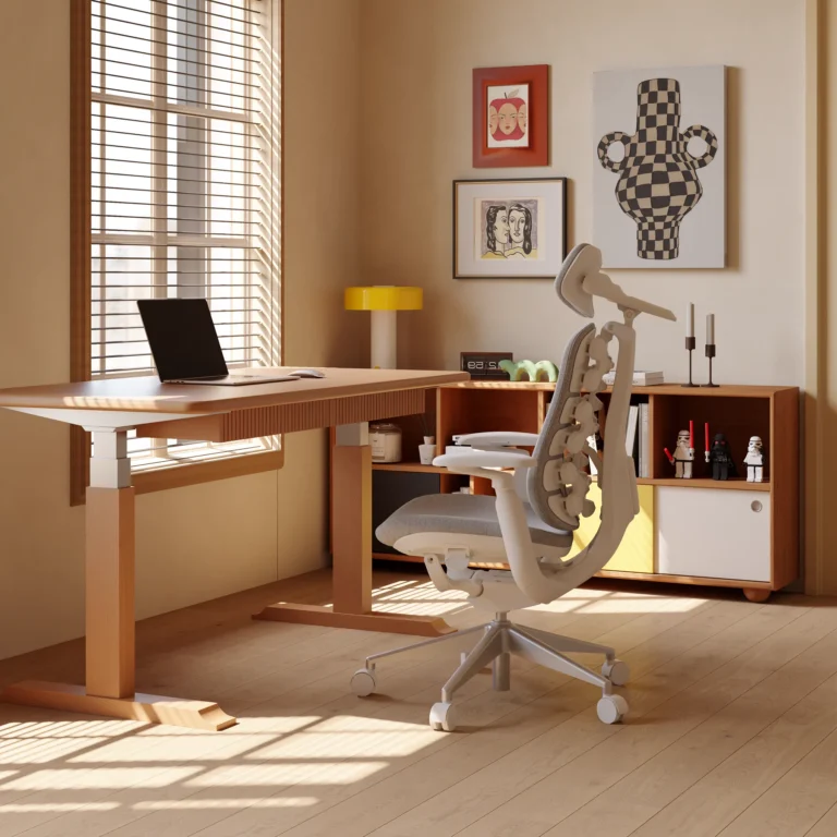Sedia ergonomica Arbrest COVE in un ufficio domestico