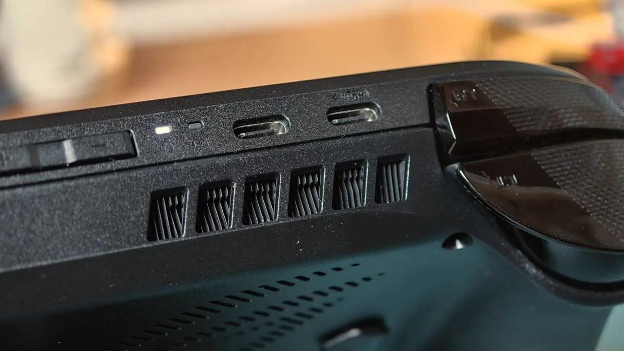 Porte superiori di ASUS ROG Xbox Ally X