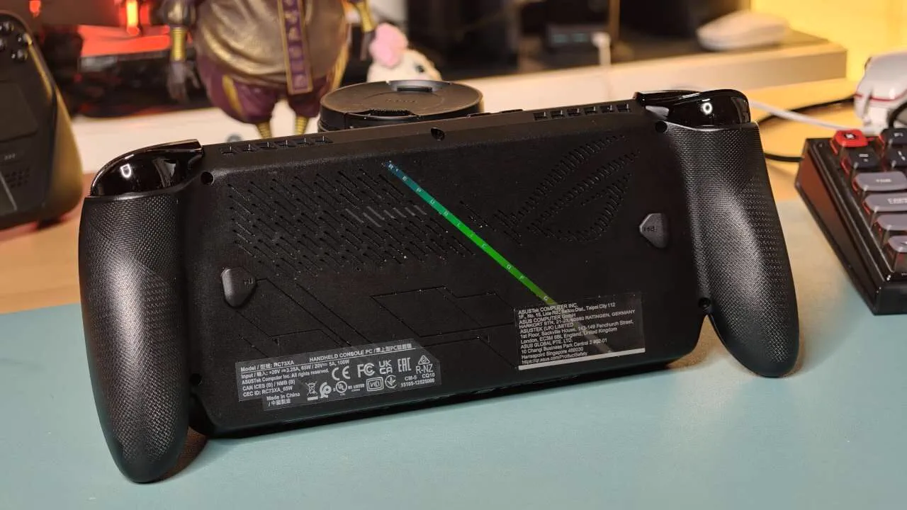 Retro e impugnature di ASUS ROG Xbox Ally X