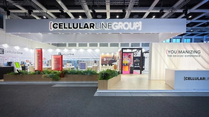 Stand Cellularline con accessori presentati a IFA 2026