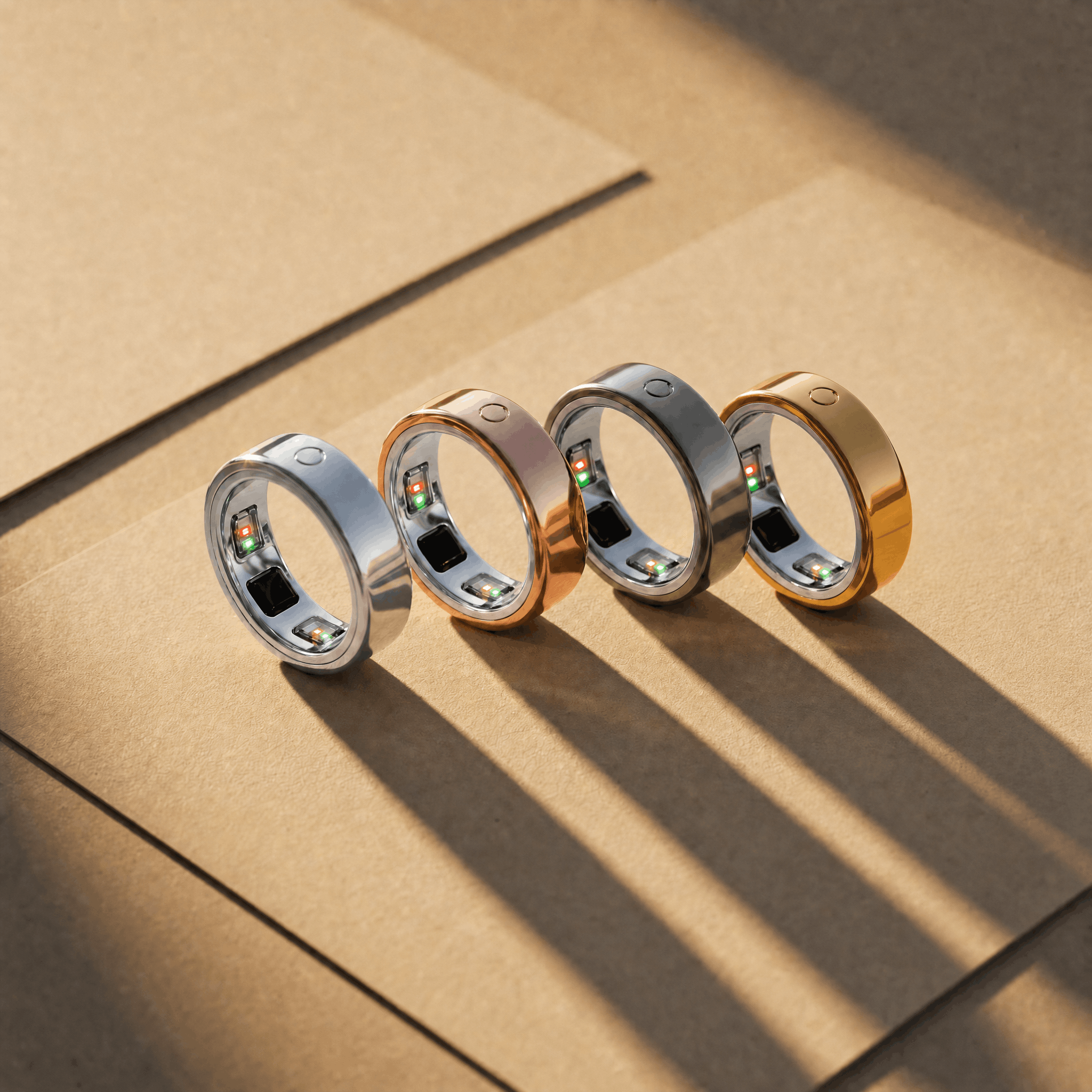 Gamma Circular Ring 3 Slim nelle diverse finiture