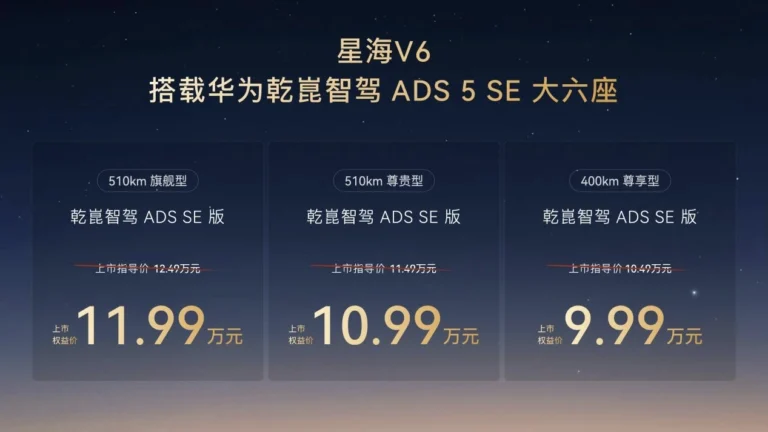 Dongfeng Xinghai V6 con guida assistita Huawei e autonomia di 510 km