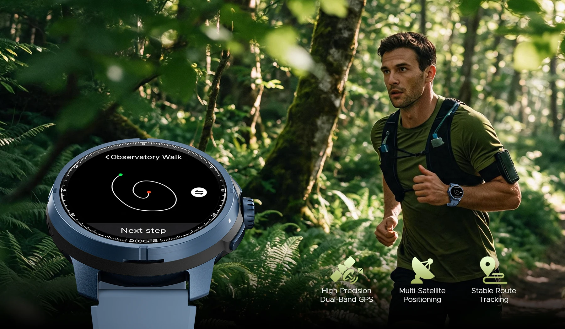 Navigazione offline su DOOGEE AnyMoving M1 Pro
