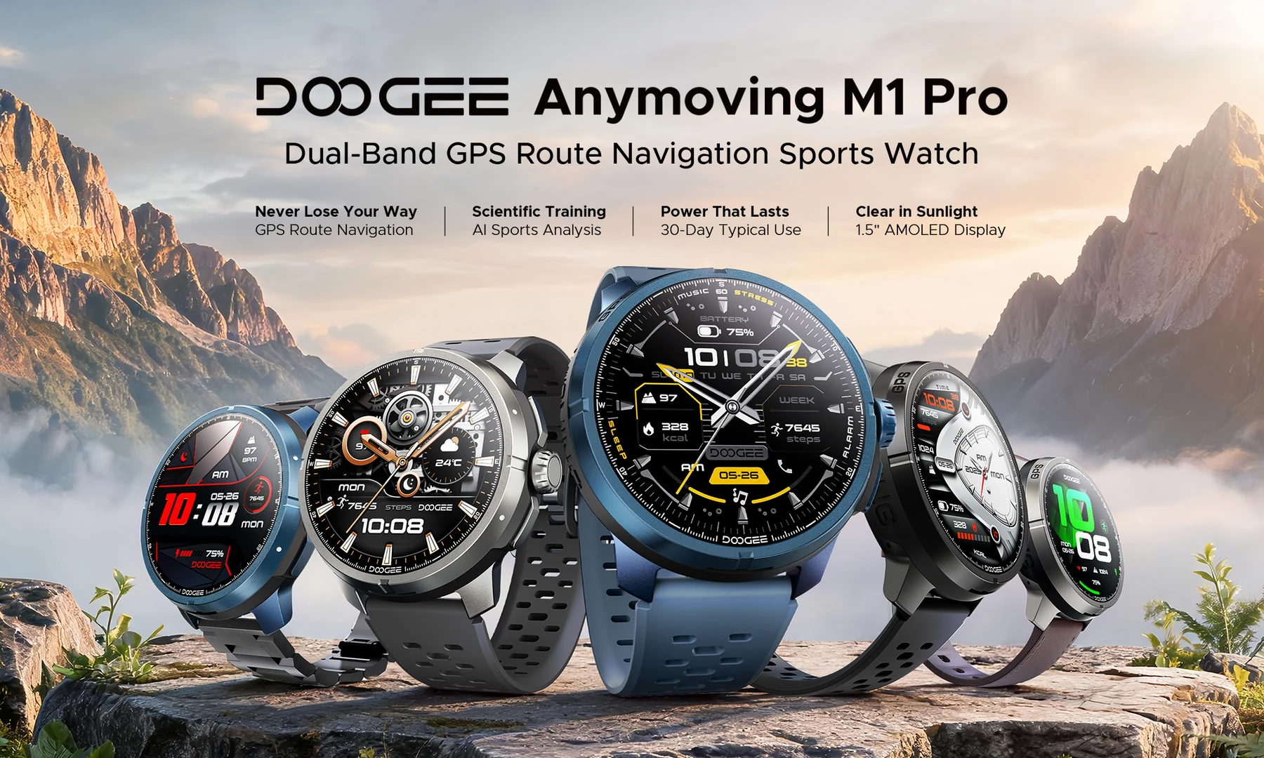 Smartwatch DOOGEE AnyMoving M1 Pro