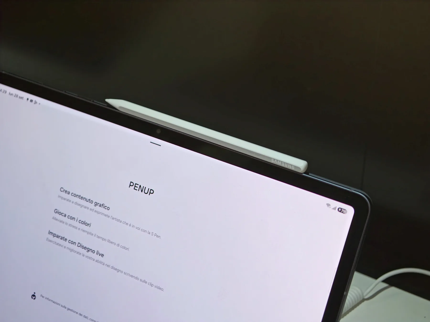 S Pen inclusa con Samsung Galaxy Tab S12 Ultra