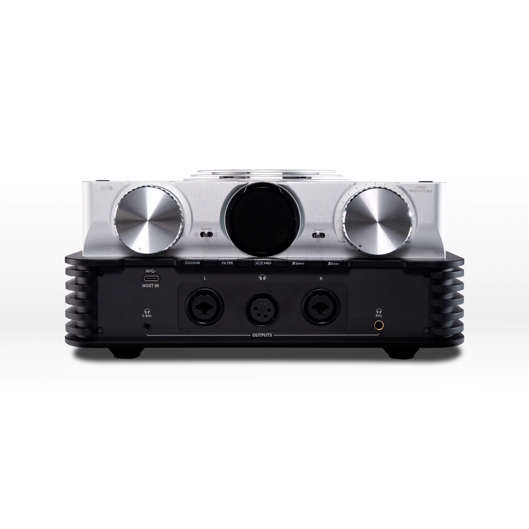 iFi iDSD PHANTOM visto frontalmente