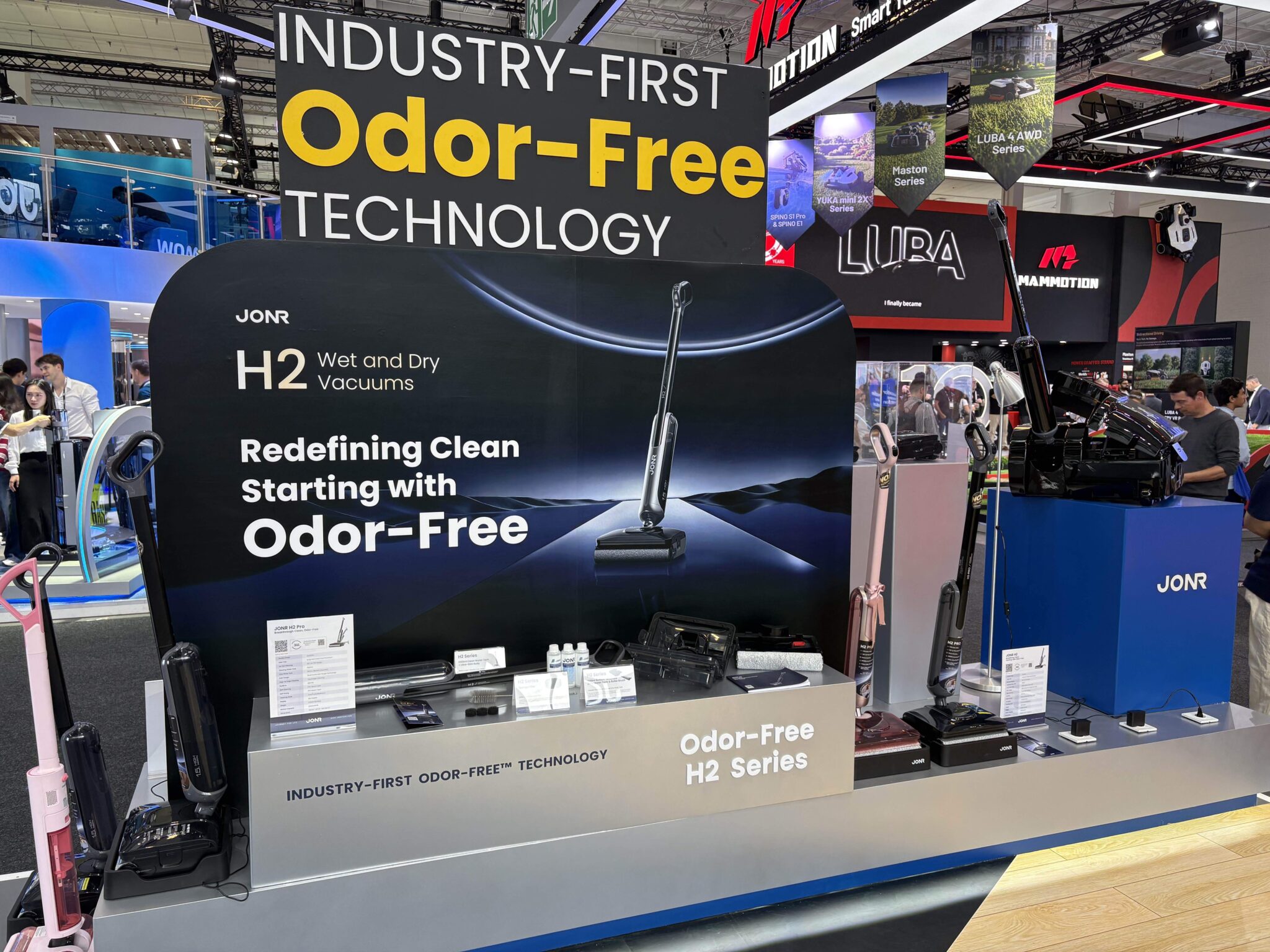 Gamma JONR Odor-Free mostrata a IFA 2026