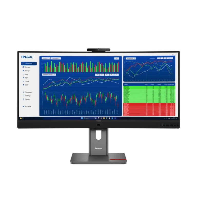 Lenovo ThinkVision P34WD-4v con webcam integrata