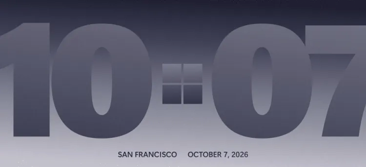 Microsoft l'evento Windows e Surface del 7 ottobre