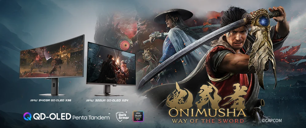 Promozione MSI per Onimusha Way of the Sword con monitor gaming