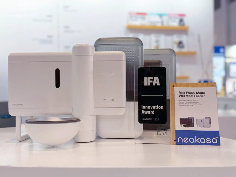 Neakasa Riko Fresh-Made Wet Meal Feeder premiato a IFA 2026