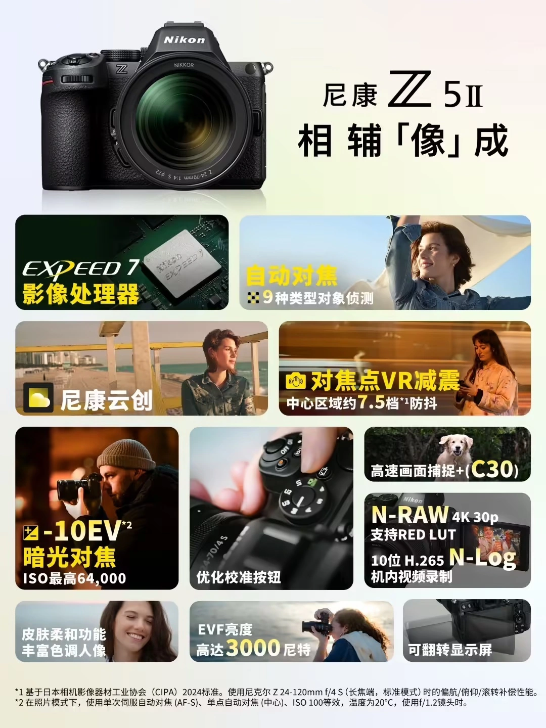 与索尼 A7C 系列竞争,消息称尼康下周发布 Z5IIC 全画幅相机
