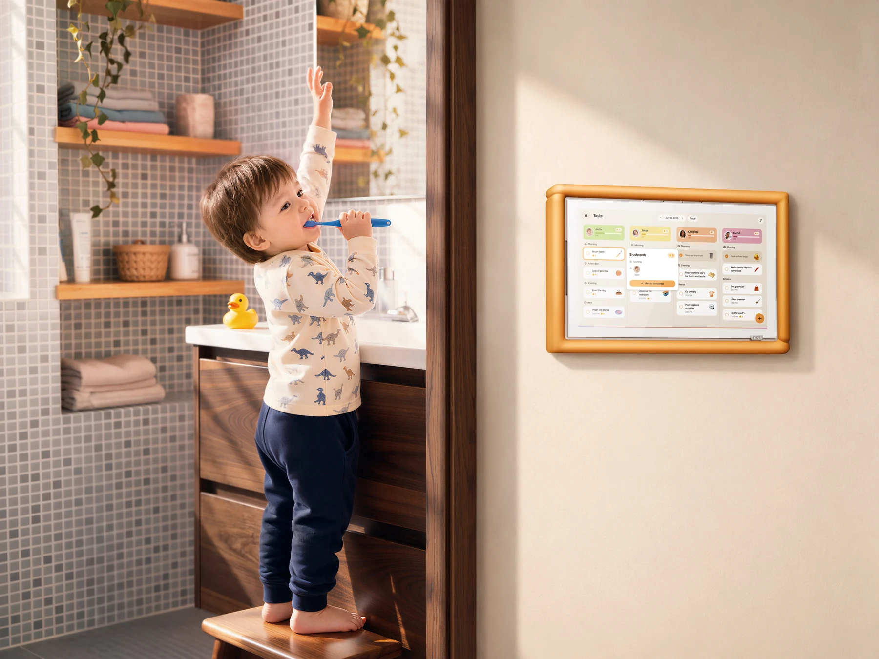 Nori Family Hub installato in casa