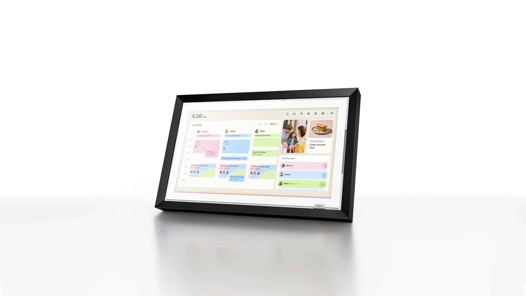 Display Nori Family Hub da 15,6 pollici