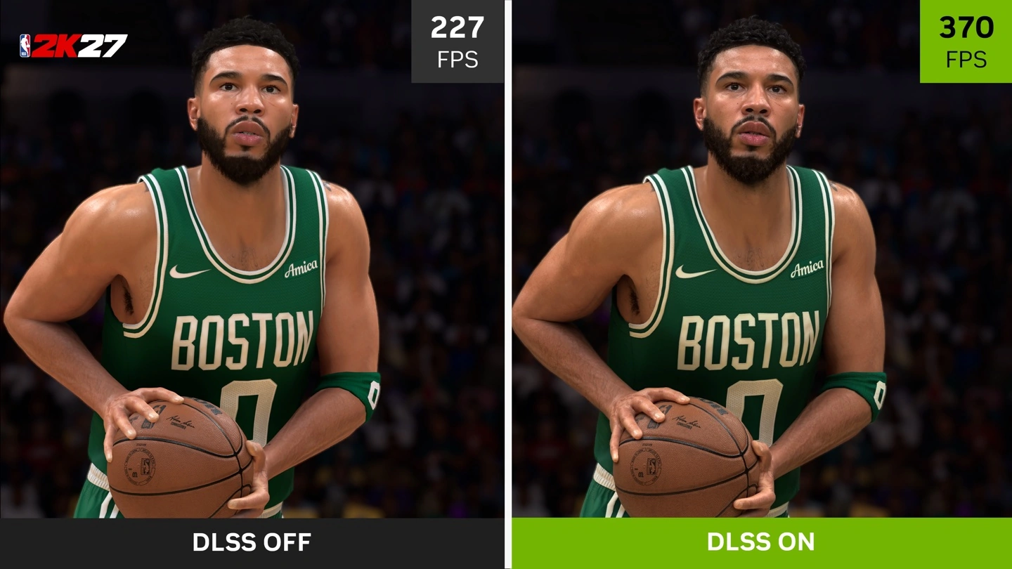 英伟达 DLSS 5 将于 9 月 4 日上线:支持 RTX 50 系显卡,首发支持《NBA 2K27》游戏
