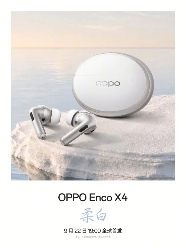 OPPO Enco X4 in arrivo il 22 settembre