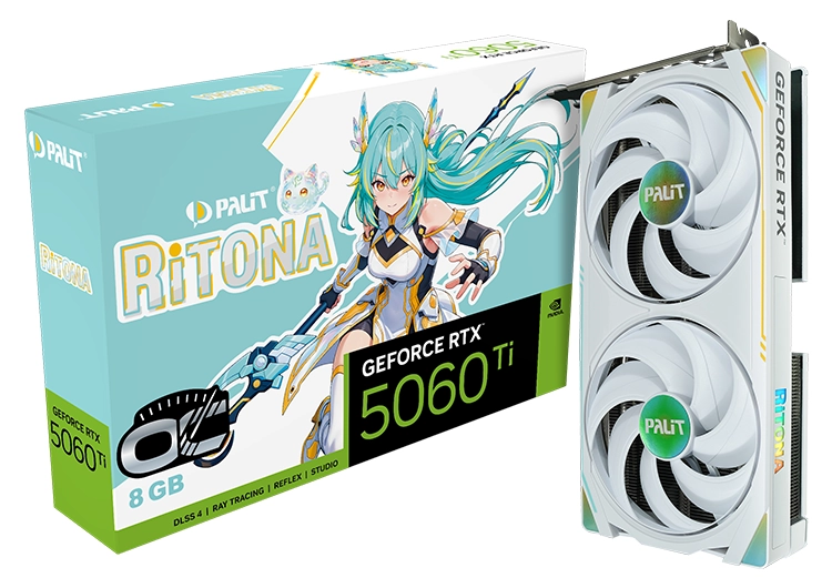 同德发布“二次元”主题显卡 GeForce RTX 5060 Ti 8GB RiTONA OC