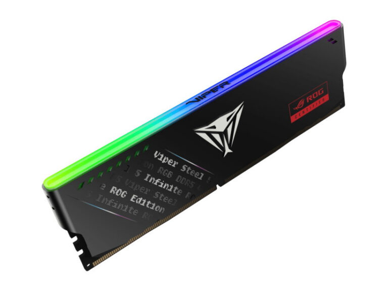 Patriot Viper Steel 5 Infinite RGB DDR5 ROG Edition fino