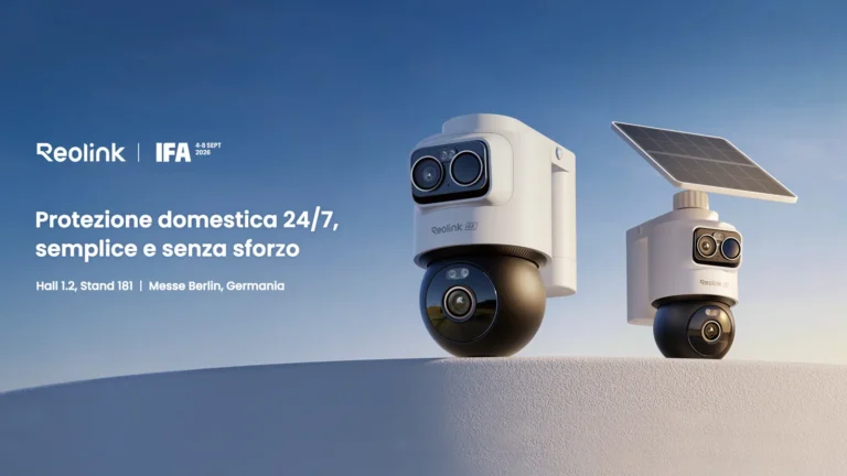 Reolink OMVI 2i Ultra con pannello solare a IFA 2026