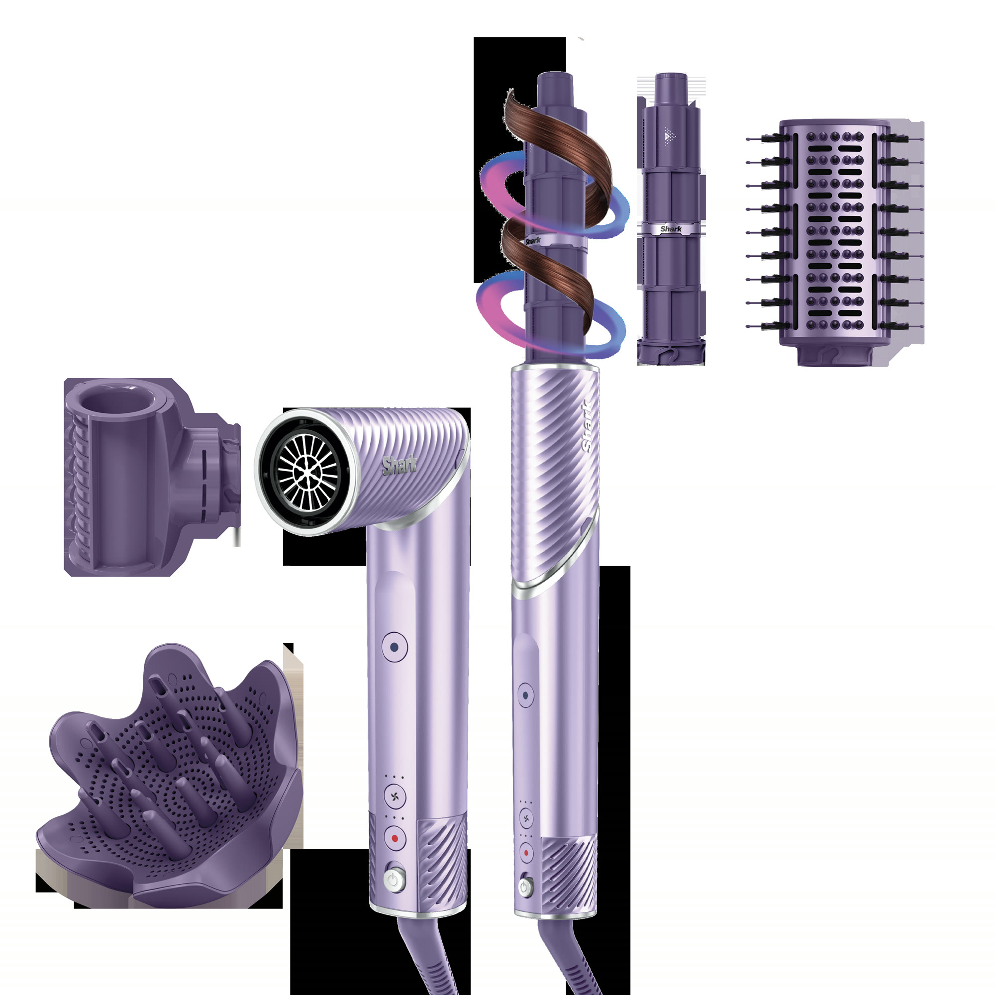 Shark FlexStyle IonCurl nella versione Purple