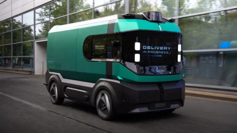 Stellantis BOW, il concept elettrico autonomo per le consegne