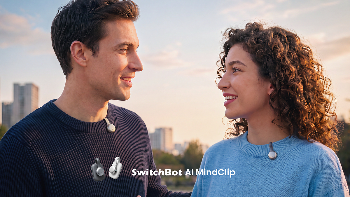 SwitchBot AI MindClip debutta a IFA 2026: assistente AI indossabile da circa 110 euro