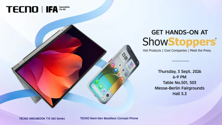 TECNO a IFA 2026