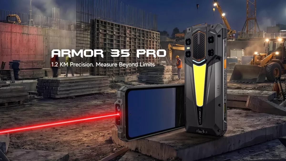Ulefone Armor 35 Pro rugged smartphone con telemetro laser