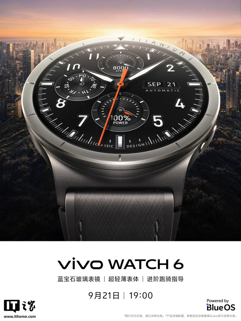 vivo WATCH 6 e Buds Clip ufficiali
