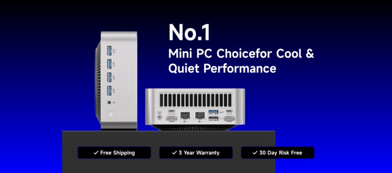 Mini PC VZMORE con raffreddamento V-Cooling