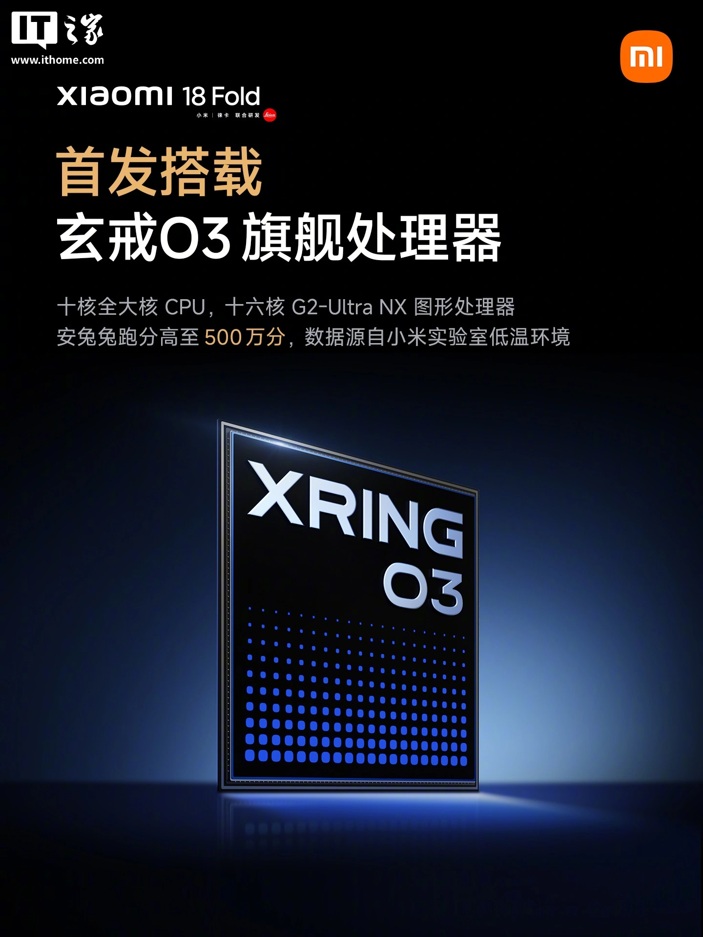 Xiaomi 18 Fold ufficiale con HyperOS 4 e chip Xuanjie O3