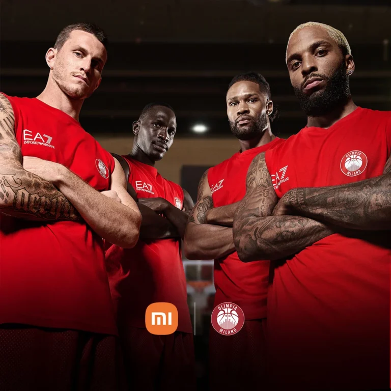 Partnership fra Xiaomi e Armani Olimpia Milano per la stagione 2026