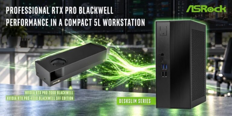 ASRock DeskSlim X600 e B760 supportano le NVIDIA RTX PRO Blackwell
