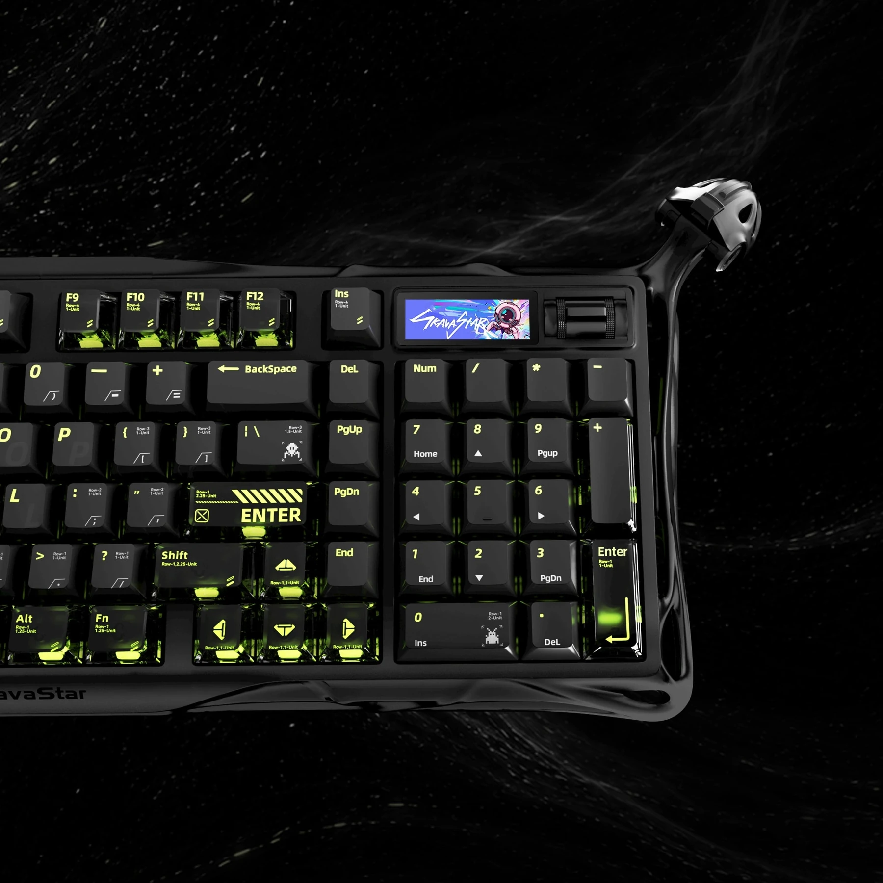 GravaStar Mercury K98 Pro, dettagli della tastiera