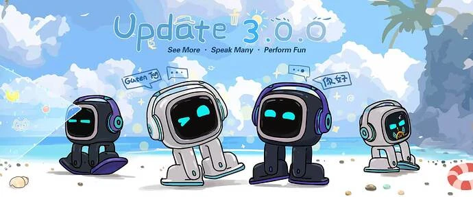 LivingAI EMO, annuncio ufficiale del firmware 3.0.0