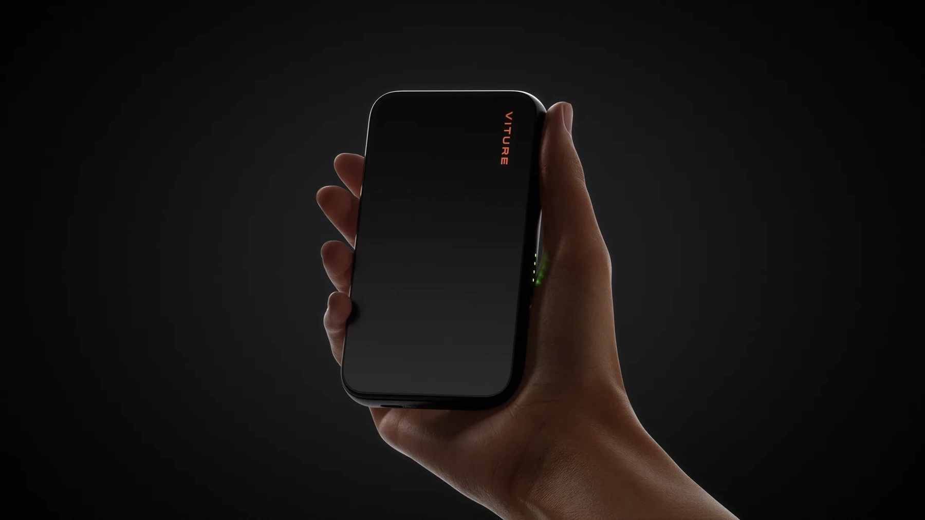 VITURE Mobile Dock Mini nella mano di un utente