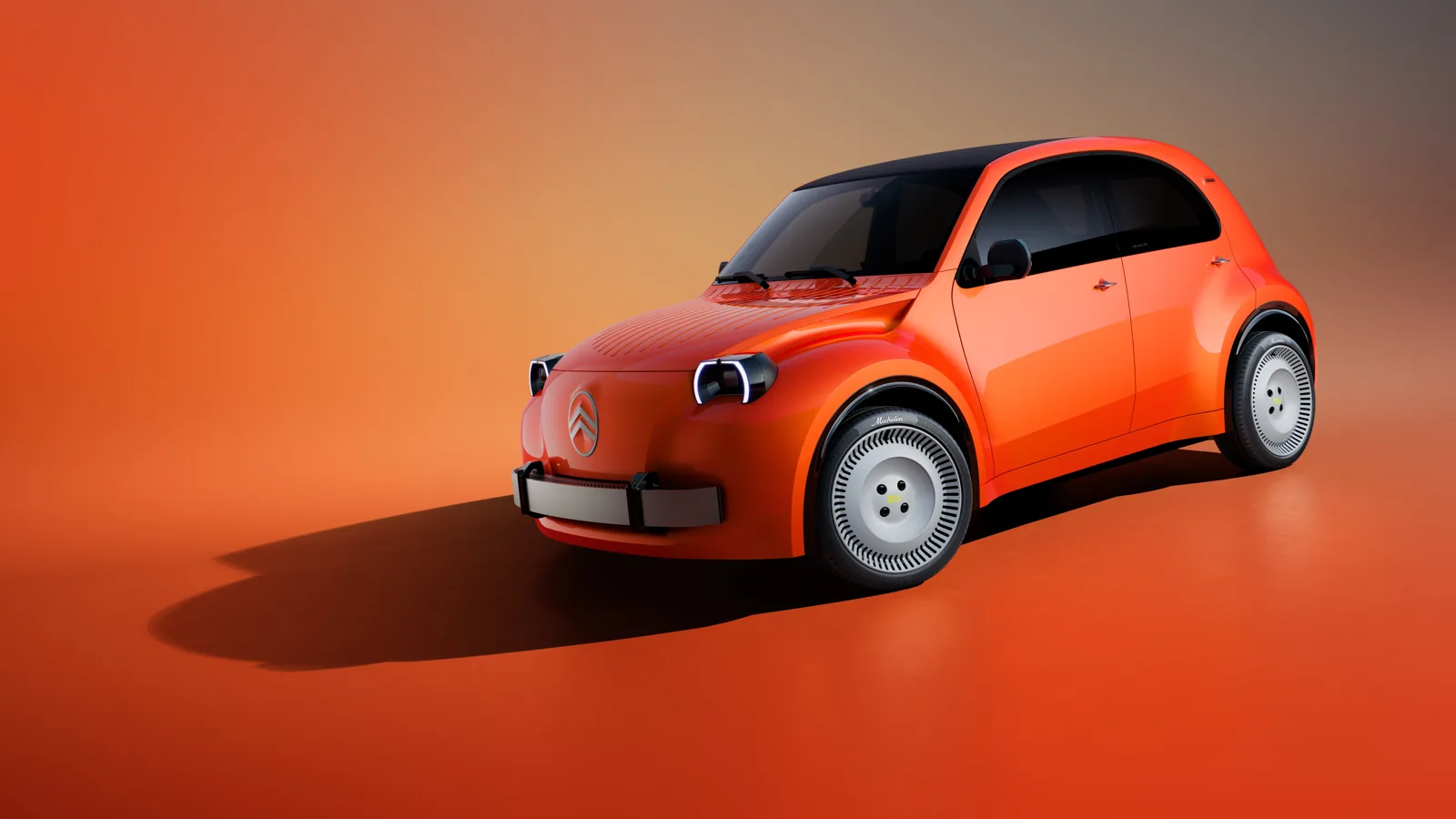 Citroën 2 CV Concept vista di tre quarti